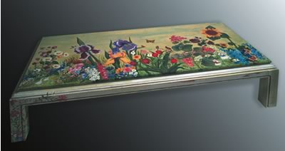 Hand Painted Table