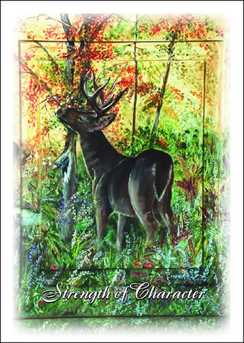 "Strength of Character" Greeting Card "Strength of Character" Greeting Card